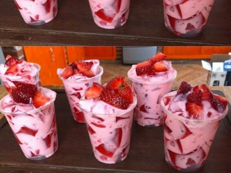 Dessert aux fraises Ruck Zuck avec yaourt – Page 2 – recette facile